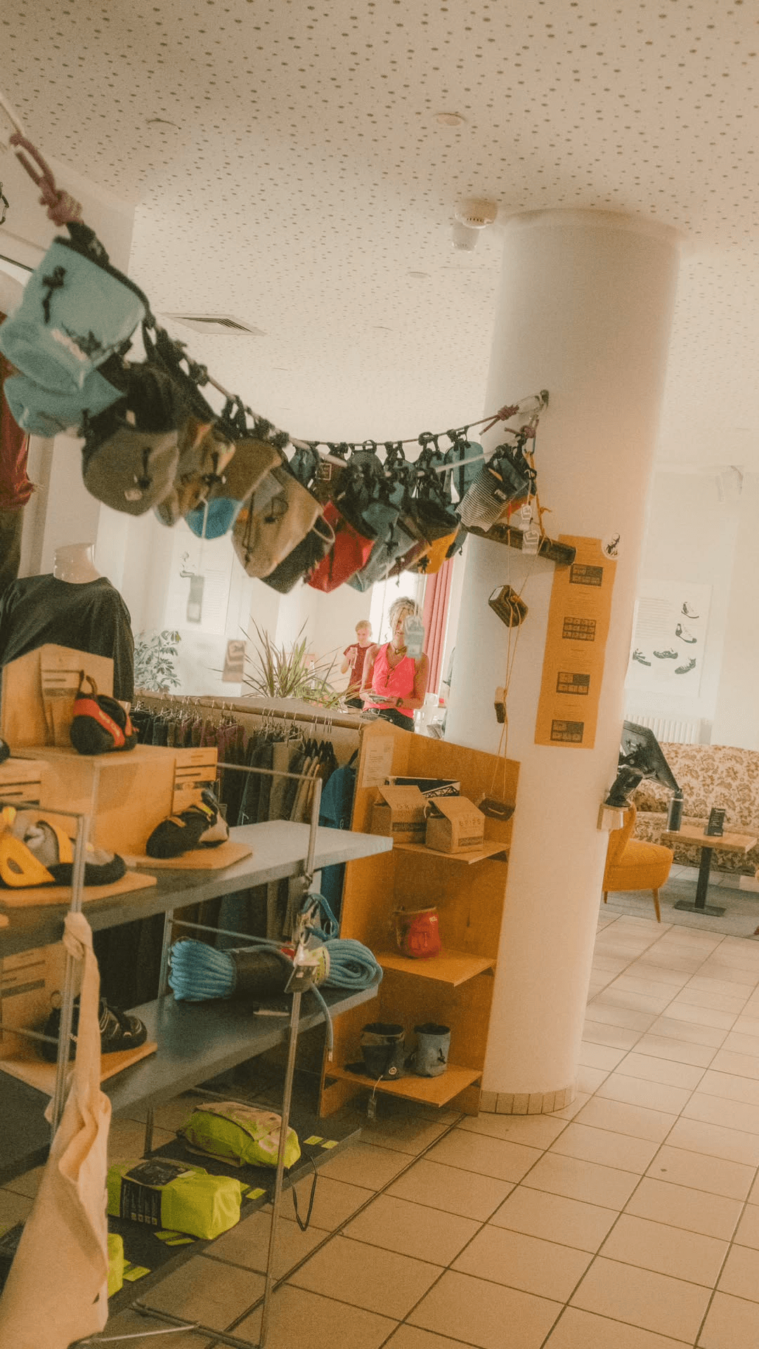 Kletterschuhe und Ausrüstung im Grips-Shop